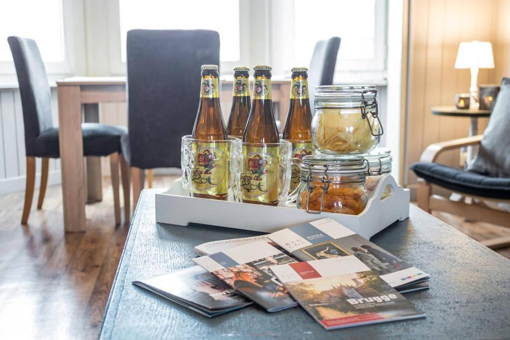 Charmant Appartement Met Zicht Damse Vaart @Brugge Kültér fotó